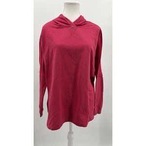 The North Face Women’s Small Pink Wide Cut Hoodie Hooded‎ Pullover Sweatshirt